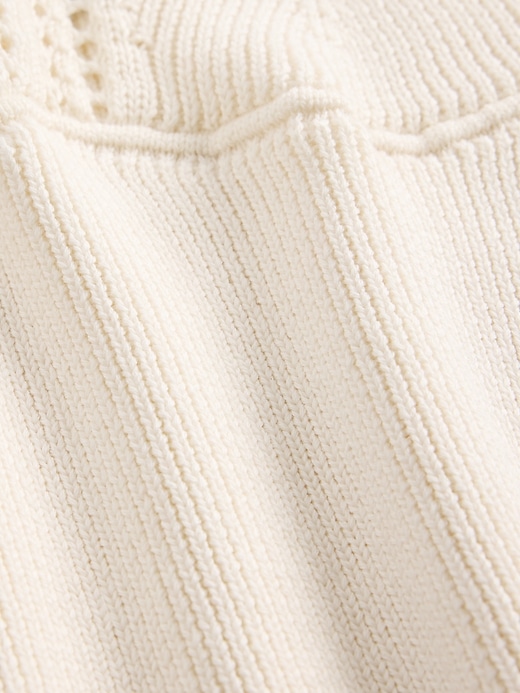 Image number 5 showing, Crochet Sweater Crop Tank Top