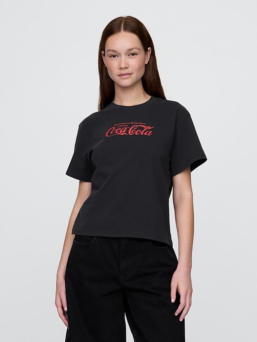 Image number 1 showing, Coca Cola Relaxed Graphic T-Shirt