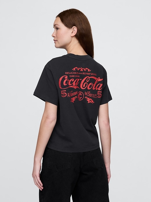 Image number 3 showing, Coca Cola Relaxed Graphic T-Shirt