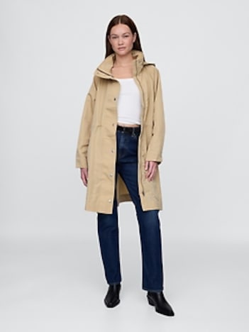 Oversized Nylon Parka