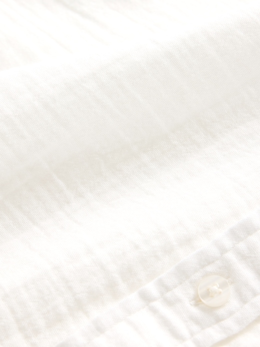 Image number 5 showing, Cotton Gauze Button-Down Shirt