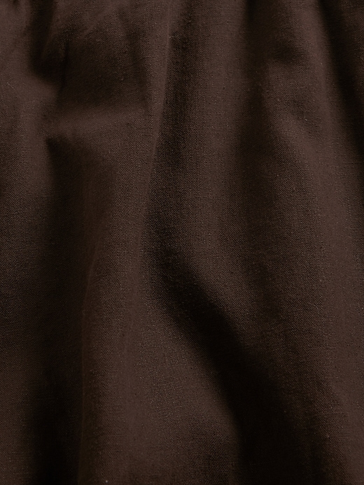 Image number 10 showing, Linen-Blend Easy Wide-Hem Pants