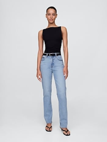 Curvy High Rise '90s Straight Jeans