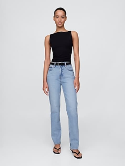 Curvy High Rise '90s Straight Jeans