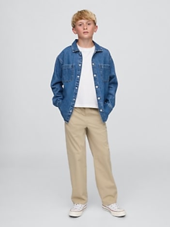 Kids Uniform Relaxed Easy Khakis