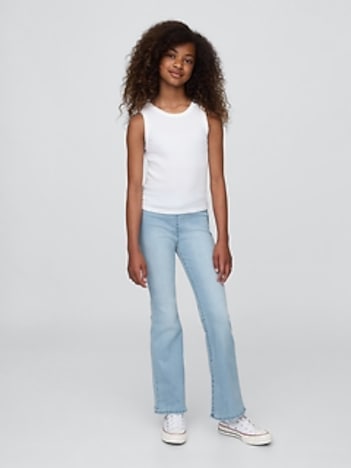 Kids High Rise Flare Jeggings