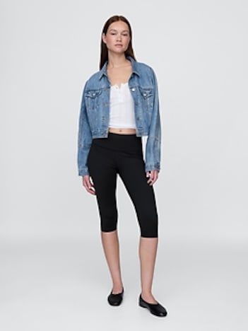 GapFit High Rise Power Cropped Leggings