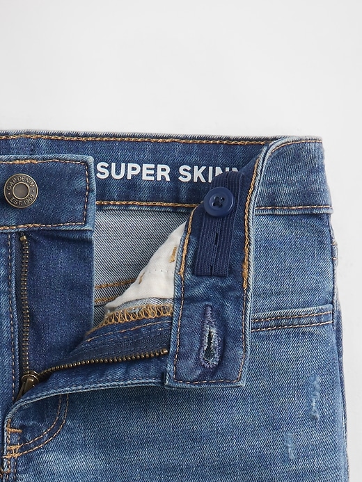 Image number 7 showing, Kids Mid Rise Super Skinny Jeans
