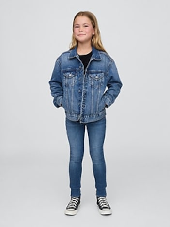 Kids Mid Rise Pull-On Jeggings