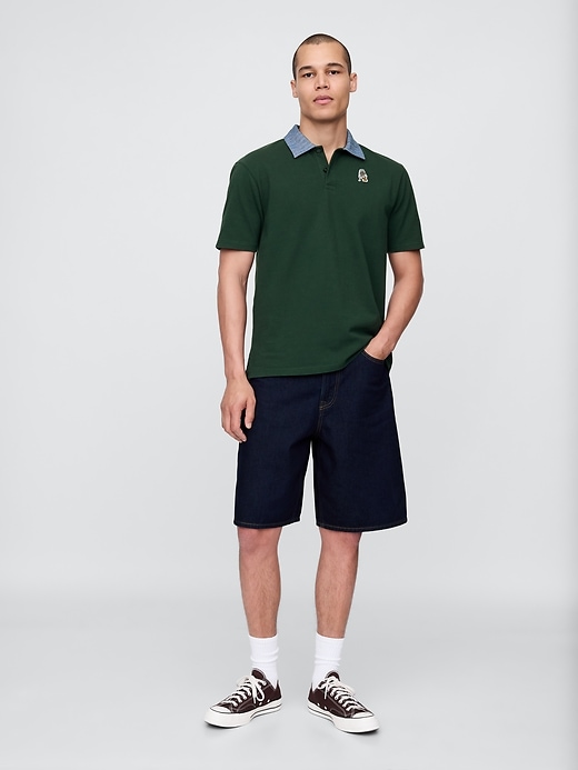 Image number 2 showing, Gap × Malbon Polo Shirt