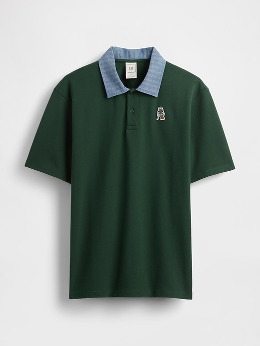 Image number 5 showing, Gap × Malbon Polo Shirt