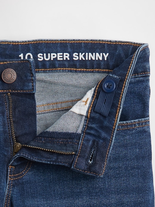 Image number 4 showing, Kids Mid Rise Everyday Super Skinny Jeans