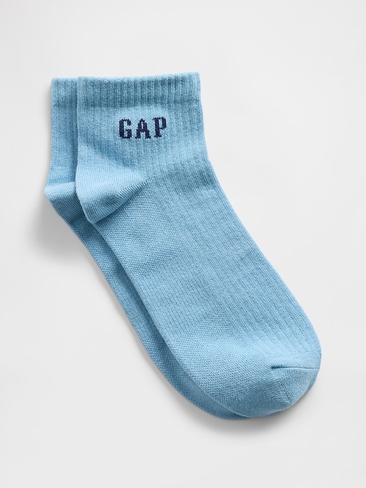 Image number 1 showing, Gap Logo Quarter Crew Socks