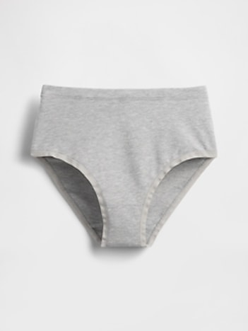 Organic Stretch Cotton High Rise Bikini