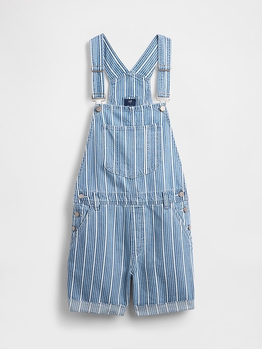 Image number 7 showing, UltraSoft Denim Stripe Shortalls