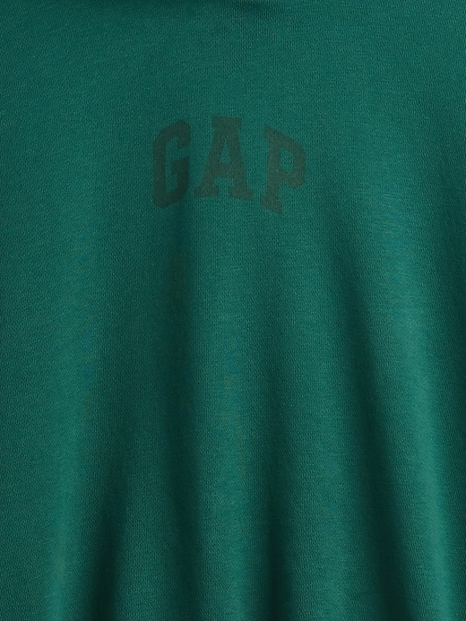 Image number 5 showing, VintageSoft Crop Logo Hoodie