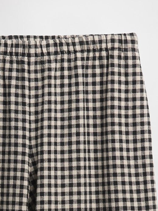 Image number 8 showing, Linen-Blend Easy Wide-Hem Pants