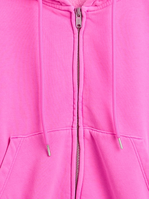 Image number 4 showing, VintageSoft Full-Zip Wedge Hoodie