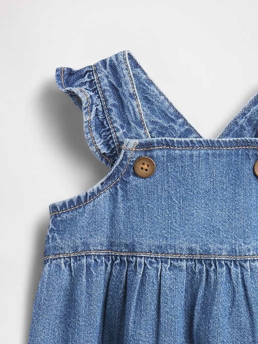 Image number 3 showing, Baby Denim Skirtall Set