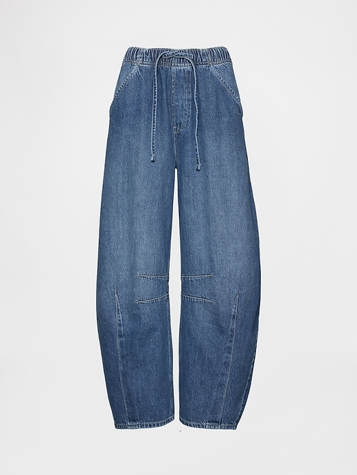Image number 5 showing, Mid Rise UltraSoft Easy Horseshoe Jeans