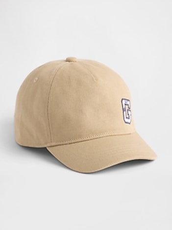 Kids Organic Cotton Logo Baseball Hat
