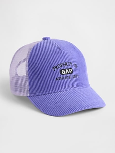 Kids Corduroy Logo Baseball Hat