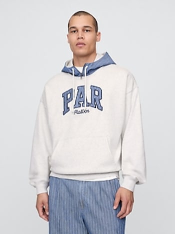Gap × Malbon Heavyweight French Terry Logo Hoodie
