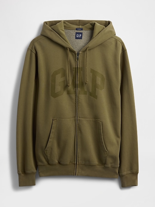 Image number 7 showing, VintageSoft Arch Logo Full-Zip Hoodie
