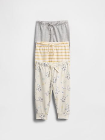 Baby First Favorites Organic Cotton Pull-On Pants (3-Pack)