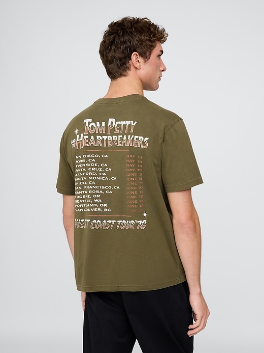 Image number 3 showing, Tom Petty And The Heartbreakers Relaxed Graphic T-Shirt