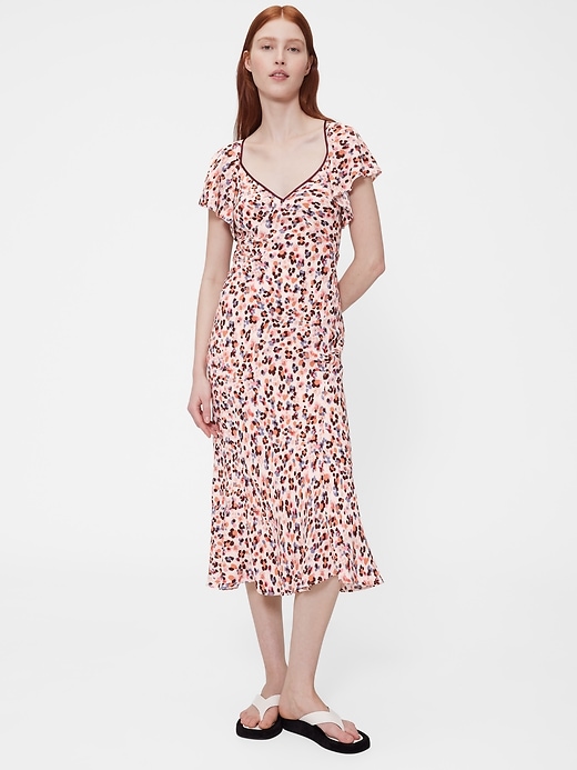 Image number 1 showing, GapStudio Crepe Midi Dress