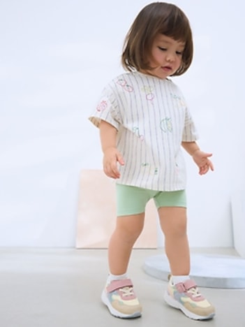 NEXT Toddler Embroidered Fruits T-Shirt