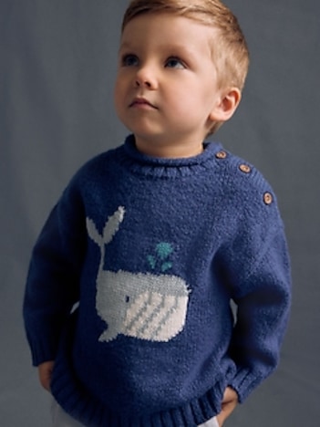 NEXT Toddler Whale Sweater
