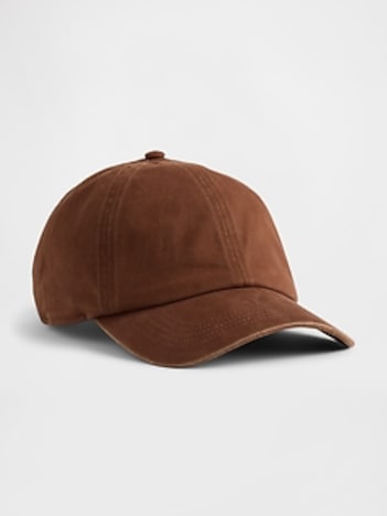 Organic Cotton Washed Baseball Hat