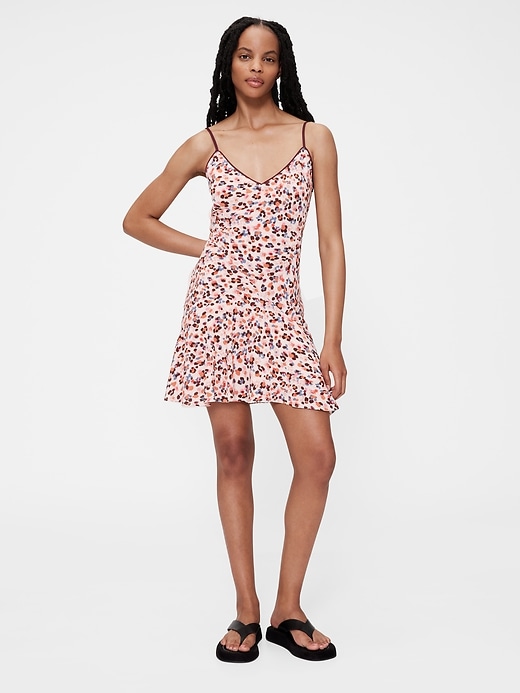 Image number 1 showing, GapStudio Crepe Slip Mini Dress
