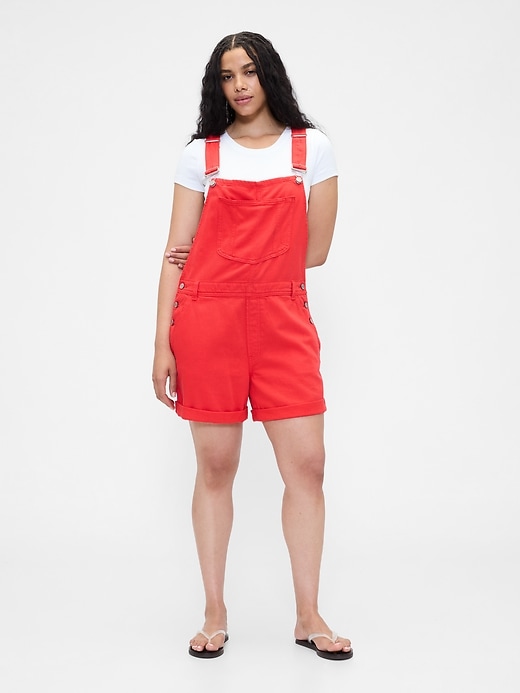 Image number 5 showing, UltraSoft Denim Shortalls