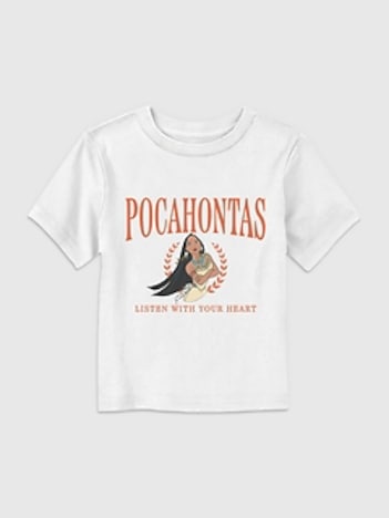 Toddler Pocahontas Collegiate Graphic T-Shirt