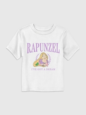 Toddler Rapunzel Collegiate Graphic T-Shirt