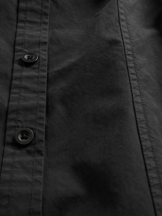 Image number 4 showing, Poplin Seamed Shirtdress
