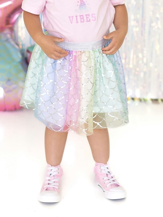 Image number 2 showing, Sweet Wink Rainbow Mermaid Tutu
