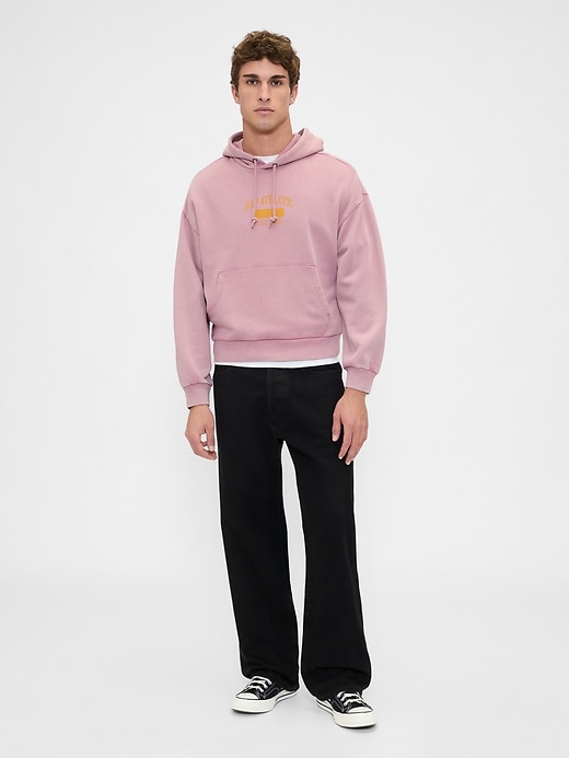 Image number 2 showing, Heavyweight Oversized Logo Hoodie