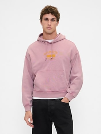 Heavyweight Oversized Logo Hoodie