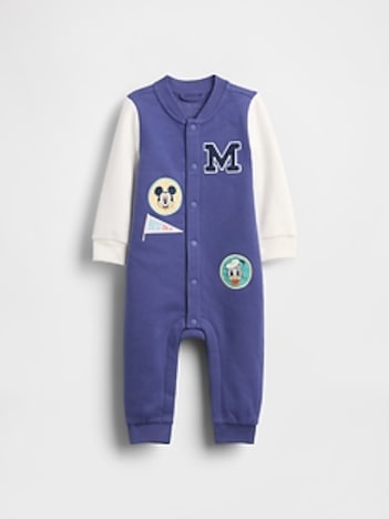 Gap × Disney Baby VintageSoft Varsity One-Piece