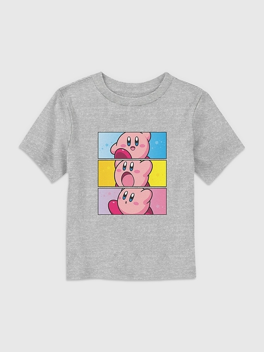 Image number 1 showing, Toddler Nintendo Kirby Panels Graphic T-Shirt