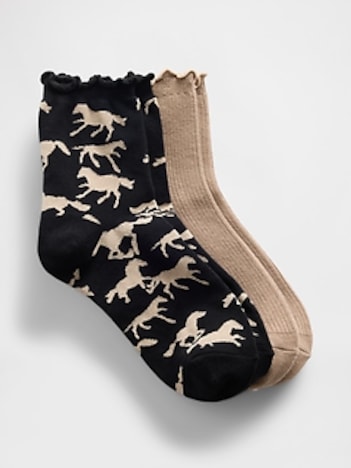 Ruffle Socks (2-Pack)