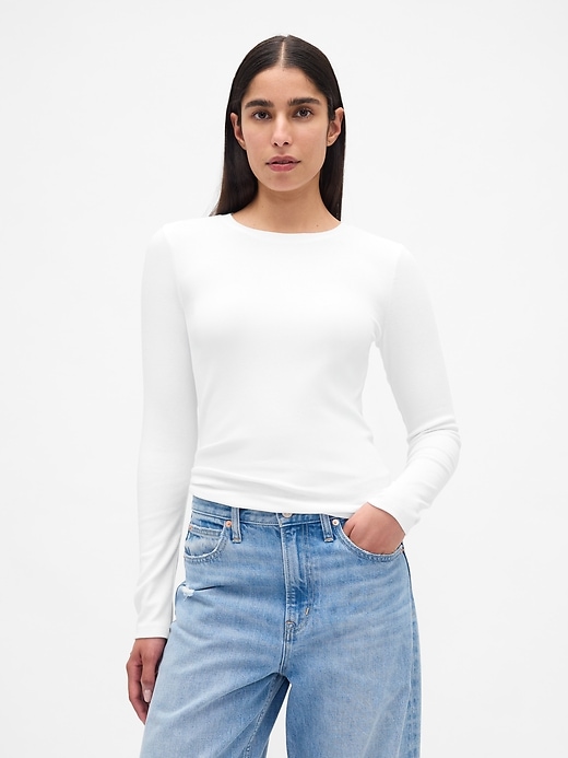 Image number 1 showing, Modern Shrunken T-Shirt