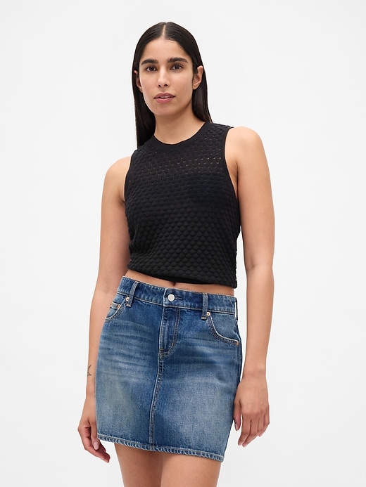 Image number 1 showing, Lightweight CashSoft Crop Tank Top