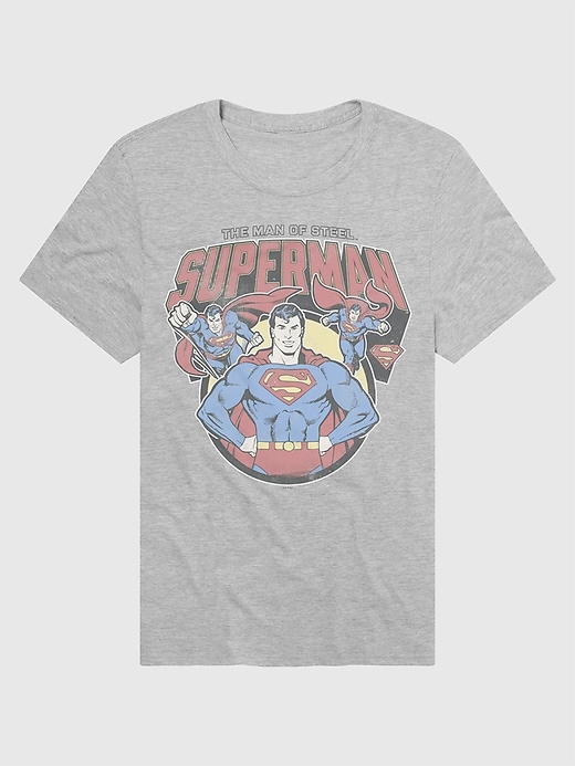 Image number 1 showing, Superman Vintage Hero Pose Graphic T-Shirt