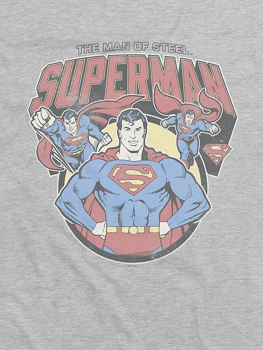 Image number 3 showing, Superman Vintage Hero Pose Graphic T-Shirt