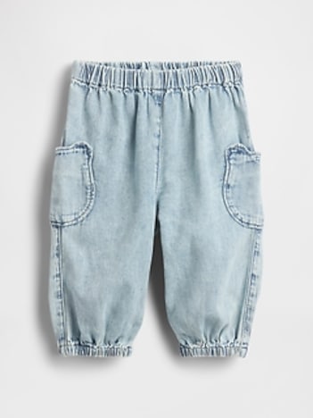 Baby Bear Pocket Denim Joggers